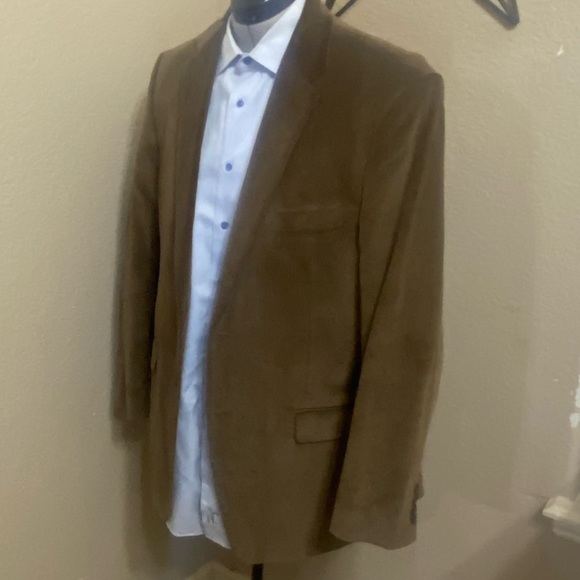 Brown Corduroy Saddlebred Men's Sport Coat 44L - Picture 4 of 11